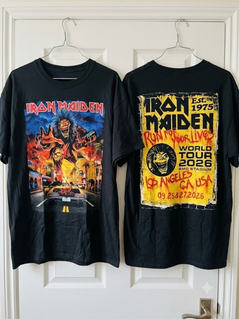 Iron Maiden Los Angeles  Run For Your Lives Tour 2026